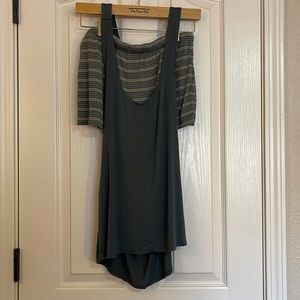 Adore Me 2-pc PJ set in Army Green